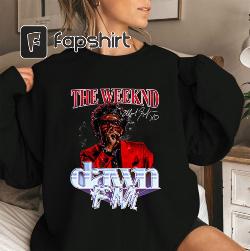 Vintage The Weeknd Crewneck Sweatshirt, Retro After Hours Album T-Shirt, The Weeknd Merch Tee, Til Dawn 2023 Merch Sweatshirt Full Size