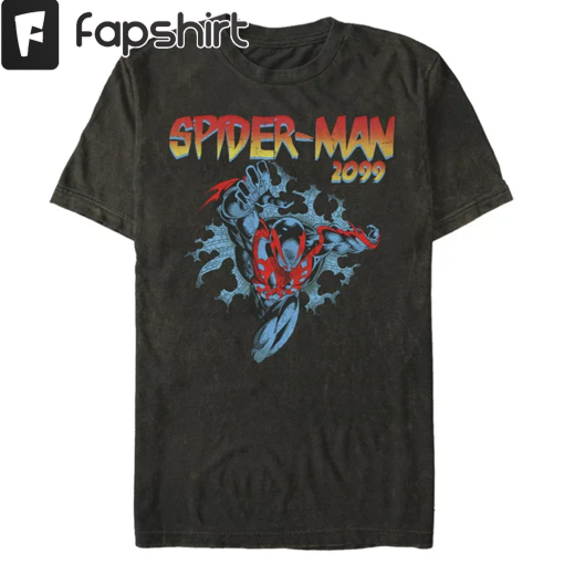 Men’s Marvel Spider-Man 2099 Emergence Graphic Tee Black X Large