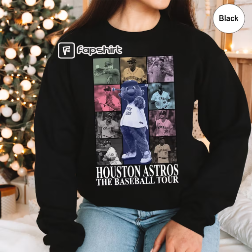 Houston Astros Baseball Sweatshirt, Astros Eras Tour Shirt, Astros Sport Shirt, MLB Baseball Shirt For Fan, Houston Astros Fan Gift