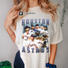 Astros Tee, Faux Sequins, Houston Astros Unisex Tshirt, Space City Women’s Shirt, Baseball