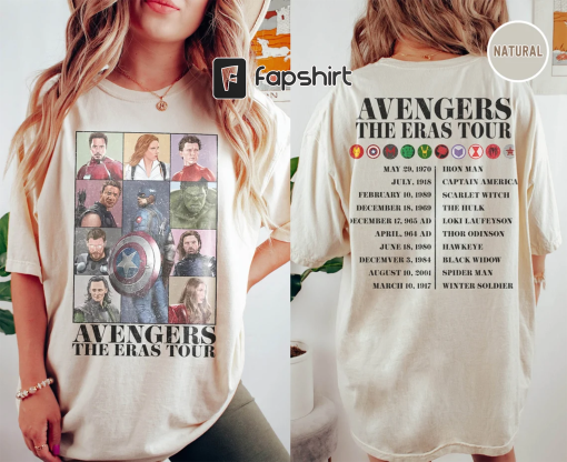 Mickey Mouse & Friends Custom Marvel Avengers Comics Book Tshirt, WDW Magic Kingdom, gift for him, matching couble