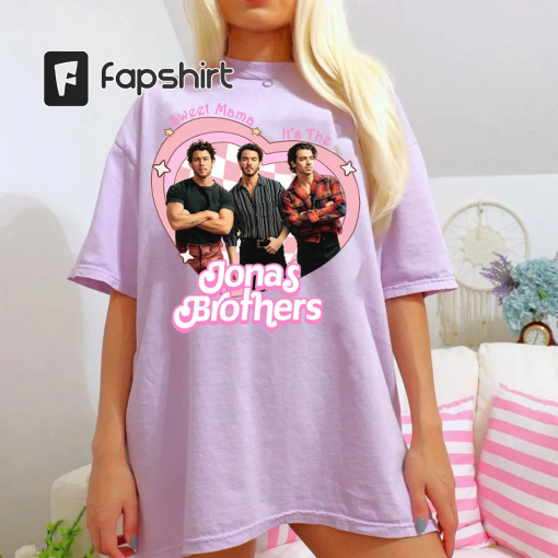 SWEET MAMA It’s The Jonas Brothers Concert Comfort Color Shirt, Jonas Brothers Shirt, Jonas Brothers Tour Shirt, Jonas Retro 90’s Gift