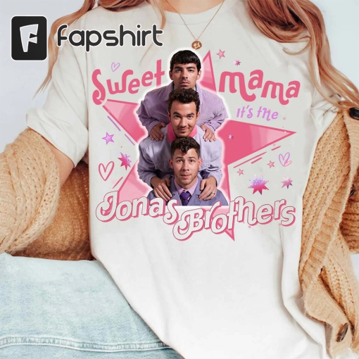 SWEET MAMA It’s The Jonas Brothers T-Shirt, Jonas Brothers Shirt, Jonas Five Albums One Night Tour Shirt, Jonas Brothers 2023 Tour Shirt