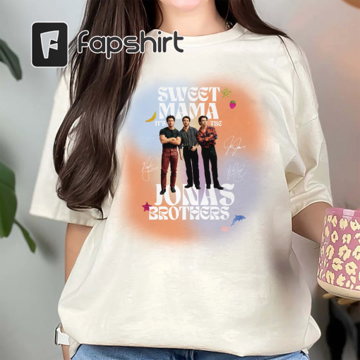 Jonas Brothers Double Sided T shirt, Jonas Brothers Tour Shirt, Jonas Brothers Waffle House Sweatshirt, 5 Albums 1 Night Tour T-Shirt