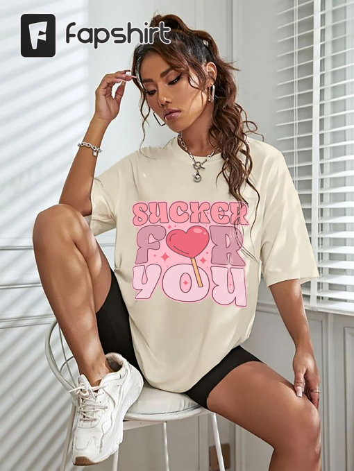 Sucker Shirt | Gift For Valentine | Funny T-Shirt With Rooster And Lollipop | Mens Clothing | Jonas Brothers Tour Shirt