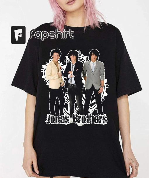 Jonas Brothers Vintage T-Shirt, Jonas Five Albums One Night Tour Shirt, Jonas Brothers 2023 Tour Shirt, Jonas 90’s Tee, Comfort Colors Shirt