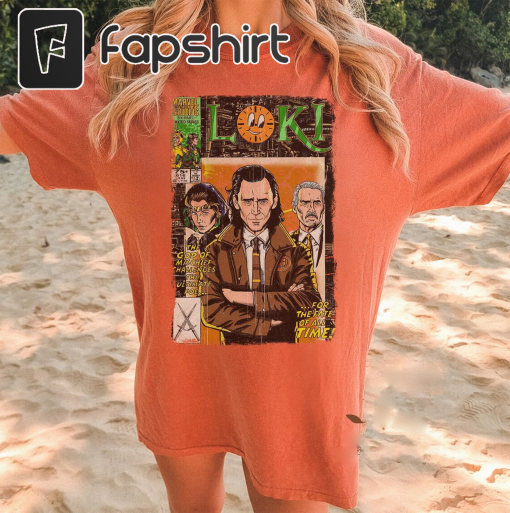 Vintage Loki Comfort Colors Shirt, God of Mischief Shirt, Marvel Superhero Shirt, Loki Variant Shirt, Marvel TV Series Shirt, MCU Tee Shirt