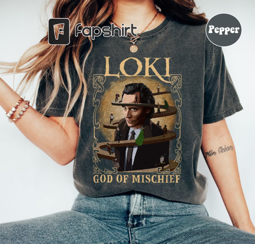 Vintage Loki Shirt, God Of Mischief Shirt, Loki Variant Shirt, Marvel TV Series Shirt, Avengers Shirt, Superhero Shirt