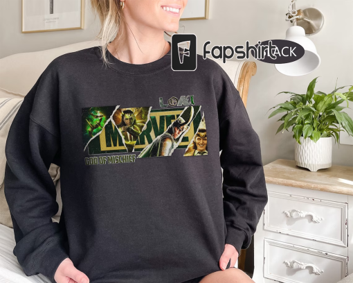 Limited Loki Tom Hiddleston Vintage Sweatshirt, God Of Mischief Shirt, Gift For Women and Man Unisex T-Shirt, Marvel Avengers Hero Shirt