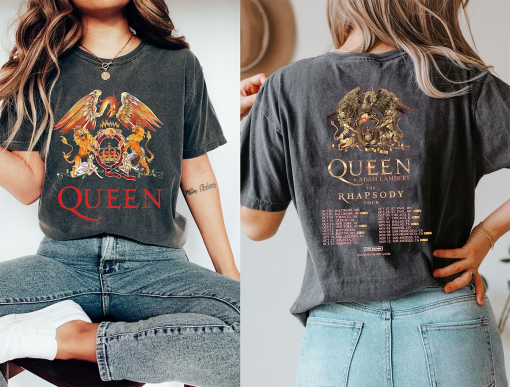 Queen Adam Lambert The Rhapsody Tour 2023 T-Shirt, Queen Rock band Tour 2023 T-Shirt, Queen Band T-Shirt, Queen Band T-shirt