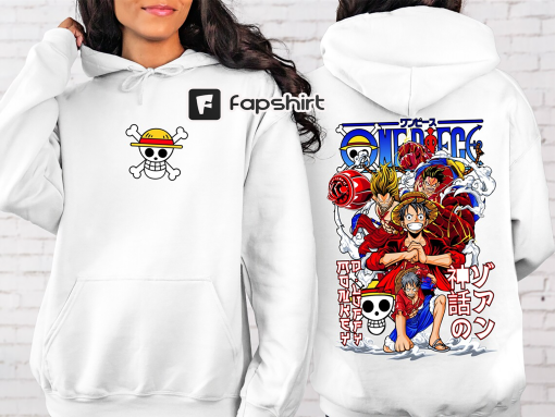 One Piece Hoodie, Cotton Sweatshirt, One Piece Sweater, Anime Sweatshirt,  Sweater, Anime Hoodie, Cotton Hoodie