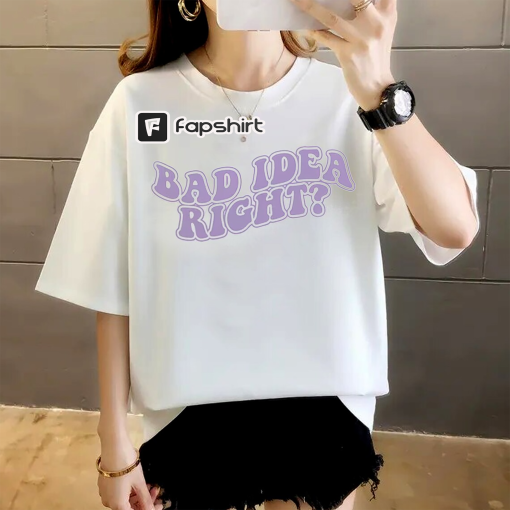 Olivia Rodrigo Shirt, Olivia Rodrigo Guts Tee, Bad Idea Right Sweatshirt