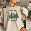 I Like Them Real Thick And Sprucey, Sweatshirt, Funny Christmas Shirt, Funny Christmas Sweatshirt, Cute Christmas Shirt, Retro Christmas