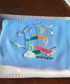 1989 TV Version Embroidered Sweatshirt, 1989 Album…