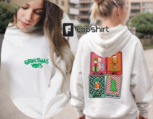 Grinch Cindy Lou Who And Max Sweater, Grinch Friend Sweatshirt, Funny Grinch Shirt,Grinch Cindy Max Tee, Grinchmas Shirt, Funny Grinch Sweat