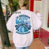 In November We Wear Blue Messy Bun Sweatshirt, Diabetes Support Sweater, Type 1 Diabetes Awareness Sweater, Diabetes Warrior, Blue Messy Bun