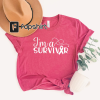 In My Survivor Era Breast Cancer Awareness Shirt, Breast Cancer Warrior T-Shirt, Breast Cancer Awareness Month, Breast Cancer Survivor Shirt