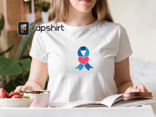 Minimalist Diabetes Ribbon Shirt, Diabetes Ribbon Tee, Diabetes Awareness Month, Diabetic Awareness Tee, Supportive Diabetes Tee Blue Ribbon