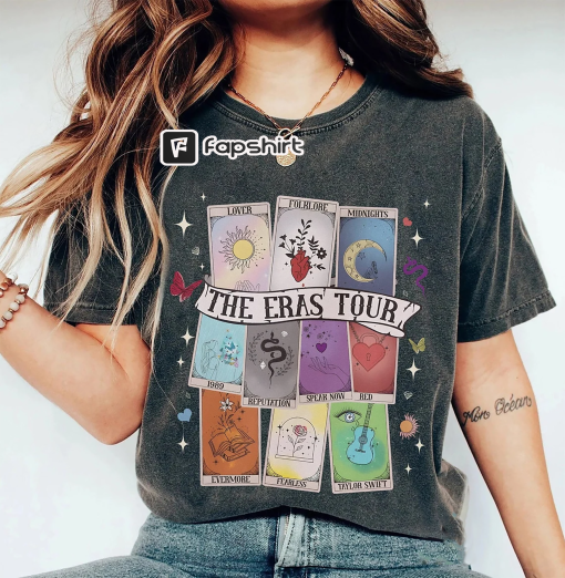 Limited The Eras Tarot Unisex T-shirt, Tarot Card Shirt, Reputation Card Sweatshirt, Bookish Shirt, Eras Tarot Card Tee, Optimistic Hoodie