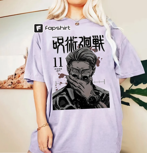 Kento Nanami Shirt, Nanami Poster Shirt, Gojo Shirt, Anime Manga Shirt