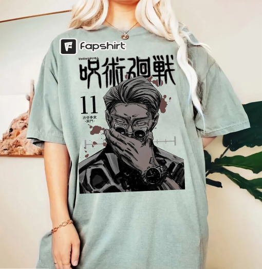 Kento Nanami Shirt, Nanami Poster Shirt, Gojo Shirt, Anime Manga Shirt