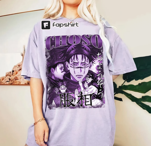 Vintage Choso Shirt, Choso Anime Shirt, Anime Manga Shirt