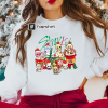 Christmas Sweatshirt, Cartoon Christmas Movie Characters Shirt, Christmas Snoopy Sweatshirt, Snoopy and Friends Shirt