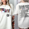 Comfort Color Taylor Swift The Eras Tour Shirt, Taylor Concert Shirt, Taylor Swiftie Merch Shirt, Swiftie Eras Tour Shirt,The Eras Tour 2023