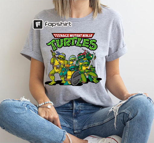 Ninja Turtle Sweatshirt, Teenage Mutant Ninja Turtles Shirt, Ninja Turtles 90s Shirt, , Ninja Turtle Movie Sweater, Funny Ninja T-Shirt