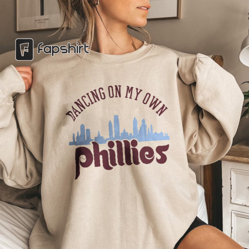 Dancing On My Own Phillies Take October 2023 T-Shirt, Sweatshirt, Hoodie, Phillies Take October Shirt, Red October Phillies Shirt