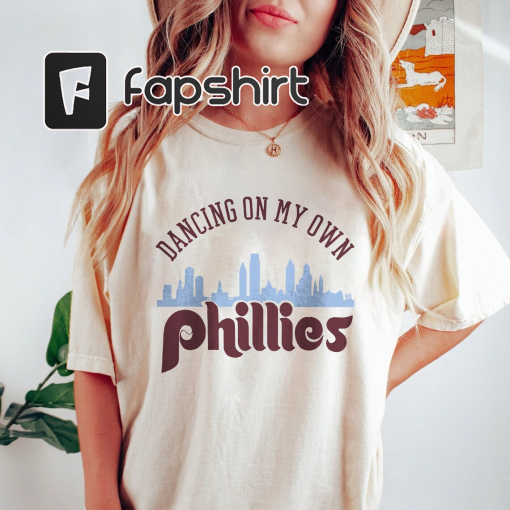 Dancing On My Own Phillies Take October 2023 T-Shirt, Sweatshirt, Hoodie, Phillies Take October Shirt, Red October Phillies Shirt