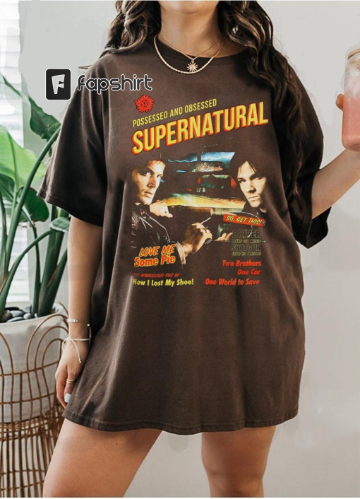 Supernatural t-shirt, Winchester Brothers, Funny Supernatural Shirt, Sam and Dean Fan Shirt, Supernatural Lover Gift