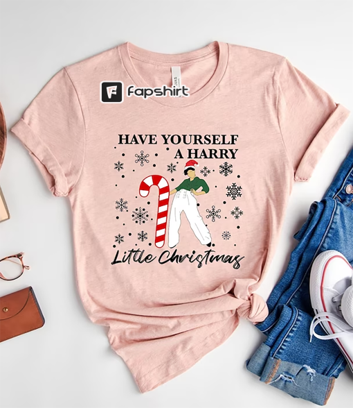 Have Yourself A Harry Little Christmas Shirt, Harry Style Christmas Shirt, Christmas Harry Shirts, Harry Fans Gift, Harry Lover Gifts