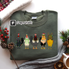 Ducks Christmas Light Sweatshirt, Santa Ducks Merry Christmas Shirt, Duck Lover, Funny Duck Christmas Sweatshirt, Christmas Gifts,Xmas Shirt