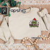 Embroidered Christmas Sweatshirt, Christmas Elf Embroidered Sweatshirt, Christmas Funny Sweatshirt, Christmas Gift