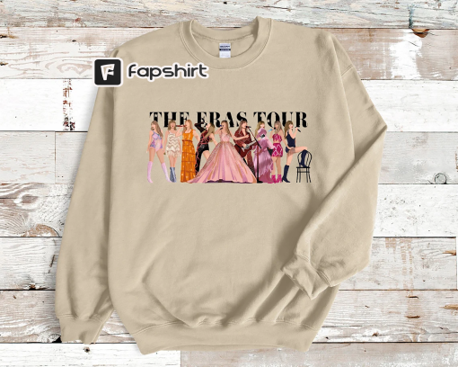 The Eras Tour Sweatshirt, Swiftie Concert Country Music Tshirt, The Eras Tour Silhouette Shirt, Swift Shirt, Eras Tour