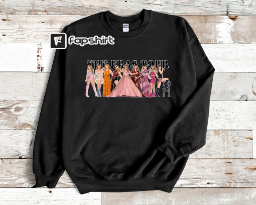 The Eras Tour Sweatshirt, Swiftie Concert Country Music Tshirt, The Eras Tour Silhouette Shirt, Swift Shirt, Eras Tour