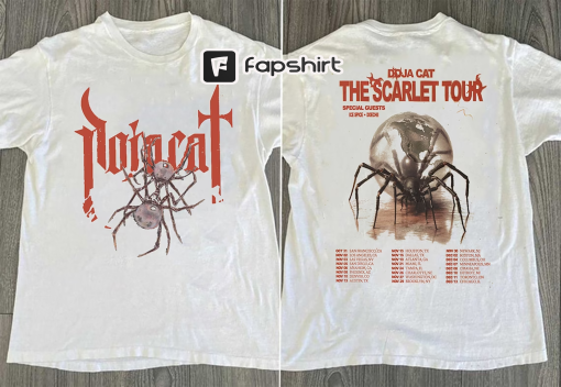 Doja Cat The Scarlet Tour 2023 Shirt, Doja Cat Fan Shirt, The Scarlet 2023 Concert Shirt, Doja Cat Band Shirt, Doja Cat