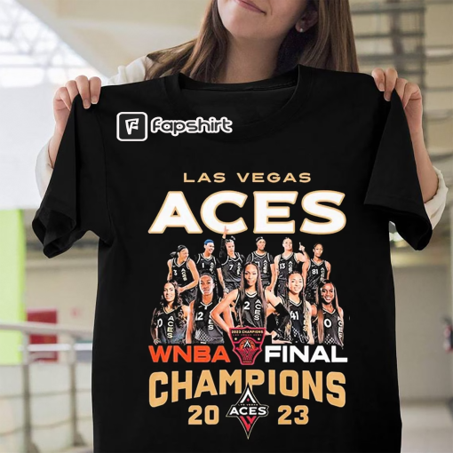 Las Vegas Aces WNBA Final Champions 2023 Shirt – Las Vegas Aces Raise The Stakes WNBA Playoffs 2023 T-Shirt