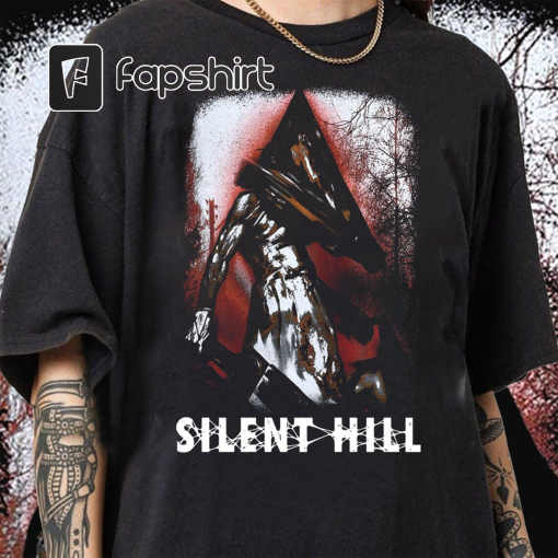 Pyramid Head Shirt, Halloween Silent Hill Shirt, Silent Hill Hoodie, Silent Hill 2 Hoodie, Silent Hill 2 Shirt, Pyramid Head T Shirt