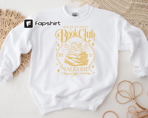 House of Wind Library Velaris Sweatshirt, Acotar Sweatshirt, Velaris Acotar Book Club Sweatshirt, Night Court Sarah J Maas Throne of Glass