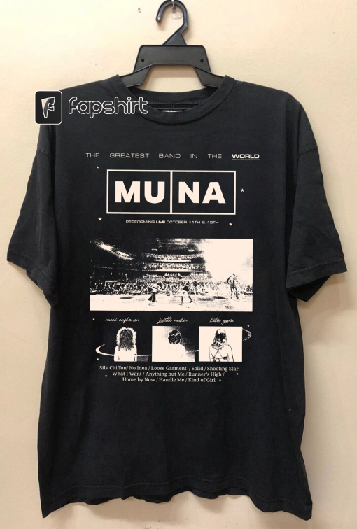 Comfort Color Life So Fun Album Muna Gift for fans, Muna 2023 tshirt, Life So Fun shirt , Muna concert Gift for men women unisex tshirt