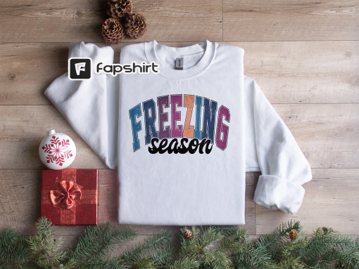 Freezin Season Shirt, Winter Shirt, Christmas Freezin Shirt, Freezin Shirt, Merry Christmas Shirt, Christmas Shirt,Christmas Gift,Xmas Shirt