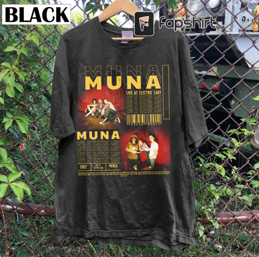 Comfort Color Live At Electric Lady, Muna Gift for fans, Muna 2023 tshirt, Life So Fun shirt , Muna concert Gift for men women unisex tshirt