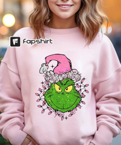 Merry Grinchmas Shirt, Grinch Christmas Shirt, Sparkly…