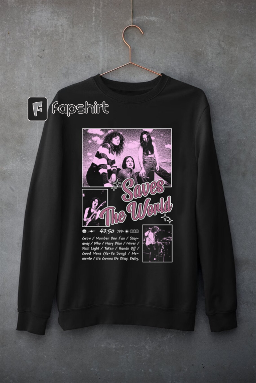 Muna Graphic Retro 90s Sweatshirt, Unisex Muna Tee, Band Music Gift for Men & Women Muna Merch Tee, Life’s So Fun 2023 Concert Tshirt,