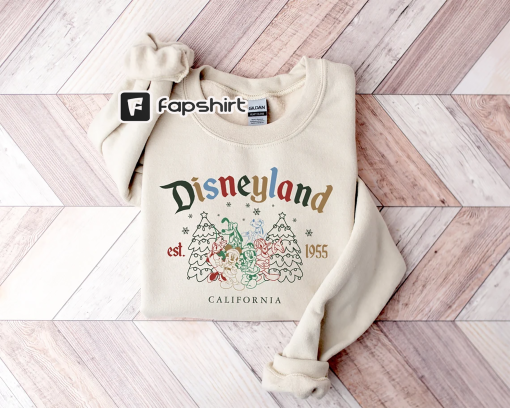 Christmas Disneyland Sweatshirt, Trendy Sweatshirt, Disneyland Sweatshirt, Unisex Sweatshirt, Christmas Sweatshirt, Christmas Gift