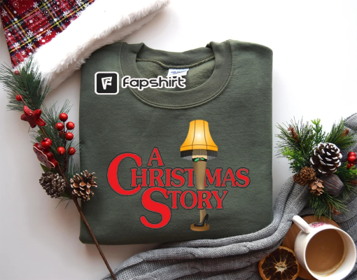 A Christmas Story Sweatshirt, Major Award leg lamp Shirt, Christmas Movies Sweater, Christmas Gifts, Christmas Womens Sweatshirt, Xmas Shirt