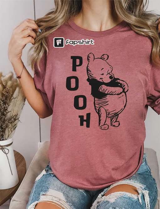 Winnie The Pooh Sweatshirt, Disney Pooh Sweatshirt, Winnie Pooh Sweater, Disney World Sweatshirt, Disney Friends Sweatshirt, Pooh Sweatshirt