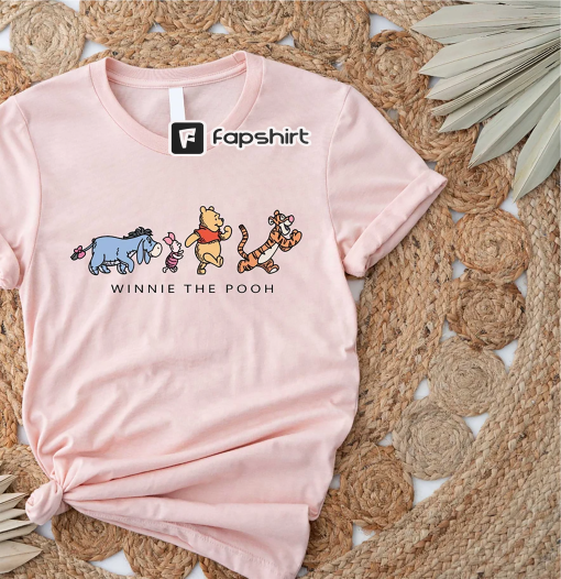 Winnie The Pooh And Friends Sweatshirt, Winnie The Pooh Sweatshirt, Pooh Bear Sweatshirt, Disneyworld Family Matching Sweatshirt